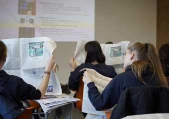 Tipps vom Profi – SZ-Journalist Sebastian Beck zu Gast am Rhön-Gymnasium