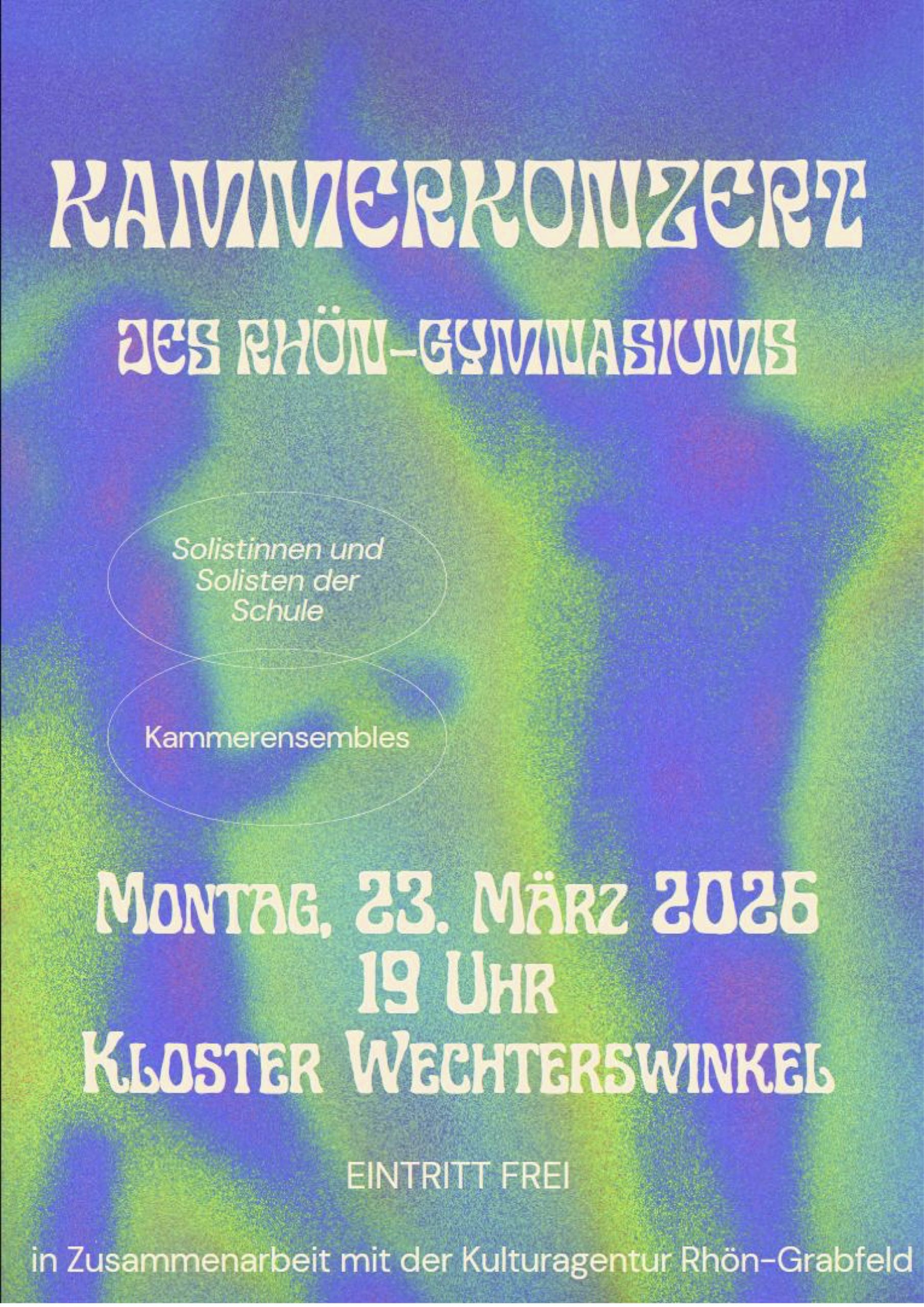 Kammerkonzert 23. März 2026